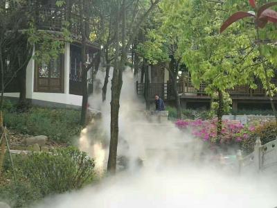 人造喷雾设备-户外建筑景观造雾